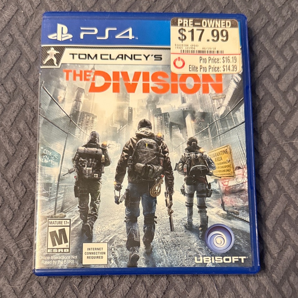 Tom Clancy's The Division for PS4
